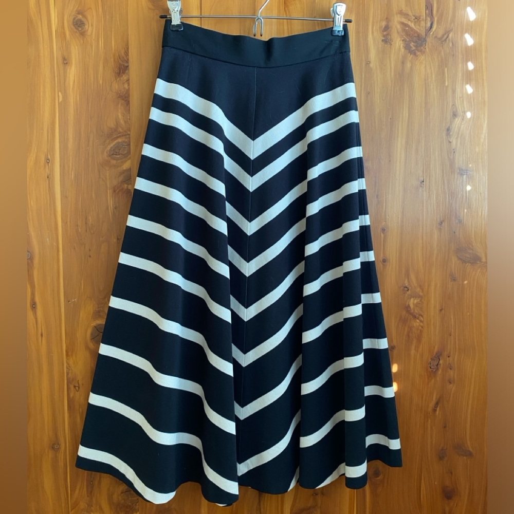 Fun Geometric A-Line Skirt